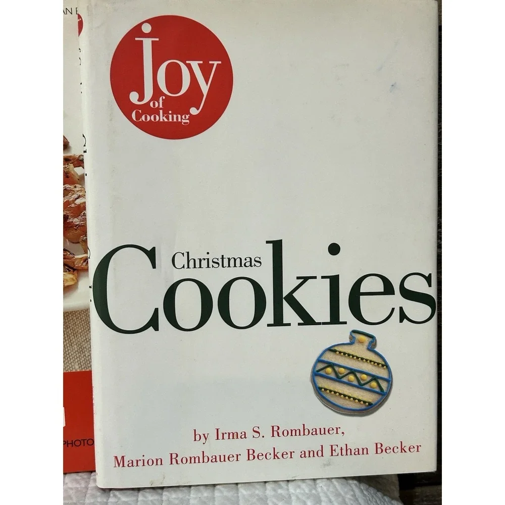 The Joy of Grilling and Christmas Cookies by Rombauer and Becker Lot of 2